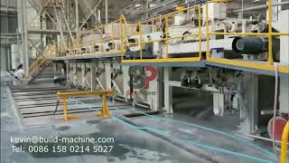 Hatschek Process of Calcium Silicate Board Production Line [upl. by Eneryt]