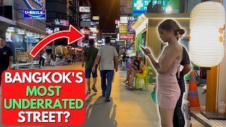 Bangkok Nightlife Hidden Gem  Patpong amp Thaniya Street in Thailand [upl. by Huoh]