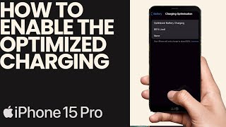 How to Enable the Optimized Charging on the iPhone [upl. by Aerona537]