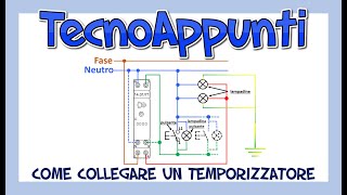 come collegare un temporizzatore [upl. by Yanrahs17]