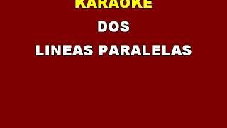 Dos lineas paralelas angeles negros karaoke creado por Aristeo [upl. by Neumeyer]