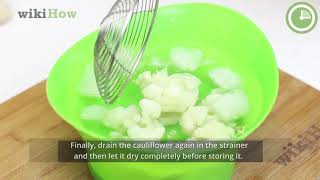 How to Blanch Cauliflower [upl. by Rimola945]