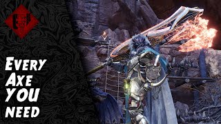 PrePost SafiKulve  The best Switch Axes you need in Iceborne [upl. by Tteirrah]