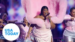 Lizzo invites drag queens on stage to protest Tennessee legislation  USA TODAY [upl. by Zischke374]