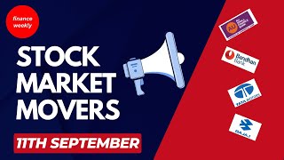 Stock Market Gainers and Losers Today  11th September 2024 [upl. by Arette]