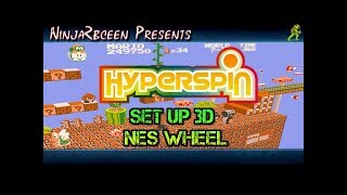 HyperspinSet up 3D NES Wheel [upl. by Laeria]