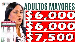 6mil 6mil7500 pesos💸𝘼𝙌𝙐Í 𝙏𝙄𝙀𝙉𝙀𝙎 𝙏𝙐 PAGO DE LA 𝙋𝙀𝙉𝙎𝙄Ó𝙉 Bienestar Adultos Mayores 𝗦𝗘𝗣𝗢𝗖𝗧 𝟮𝟬𝟮𝟰 [upl. by Yenttirb]