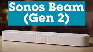 Sonos Beam Gen 2 sound barwireless music system  Crutchfield [upl. by Nnyrat]