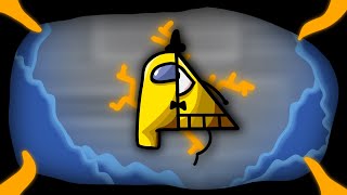 Bill Cipher death scene but its among us animation  Remake [upl. by Anidualc]