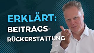 PKVExperte erklärt Die Beitragsrückerstattung [upl. by Aysab726]