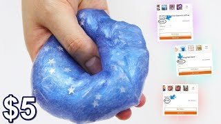 Reviewing 5 Slimes from Random Slime Shops Ive Never Heard of Cheap Slime Unboxing [upl. by Ettesus507]