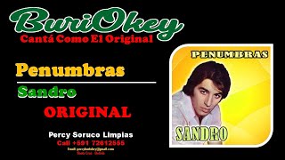 KaraOke  Penumbras Original  Sandro  BuriOkey [upl. by Helaina]