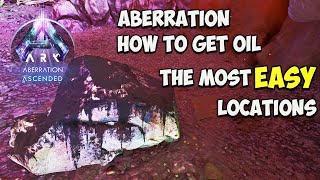 Where To Find EASY Red Gems Aberration Ark Survival Ascended [upl. by Bremser112]