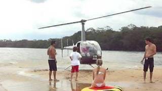 Helicoptero na Prainha de Porto Rico [upl. by Obara241]