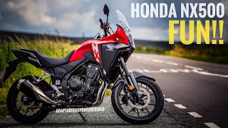 Honda NX 500  Dare to be Different  Owners First impressions on our Adventure Motorcycle ep2 [upl. by Eirojam]