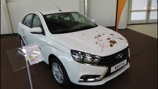 2018 Lada Vesta Standard MT  Exterior and Interior  Autotage Hamburg 2018 [upl. by Partridge772]