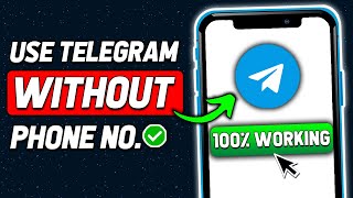 How To Use Telegram Without Phone Number 2024 New Method [upl. by Nilyram561]