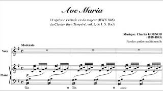 Alessandro Moreschi last castrato sings Ave Maria sheet music  audio [upl. by Notsua]