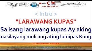 LARAWANG KUPAS KARAOKE LYRICS BY JEROME ABALOS [upl. by Nossila36]