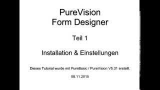 PureVision PureBasic Tutorial Teil 16 [upl. by Levon296]