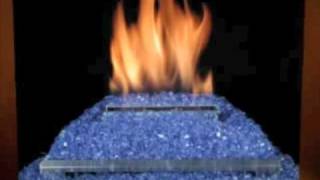 ventless gas log alterna fireplace [upl. by Cathrin741]