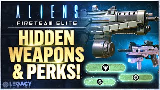 Aliens Fireteam Elite  Hidden Weapons amp Perks You Need Right Now [upl. by Hunsinger]