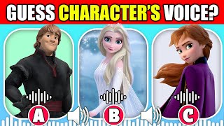 Guess The Frozen 3 Movie Voice Quiz  Anna Olaf Elsa [upl. by Annala]