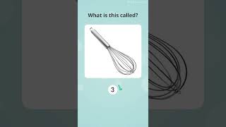 Can you name these kitchen items Part2 learnenglish dailypractice vocabulary spelling shorts [upl. by Deonne]