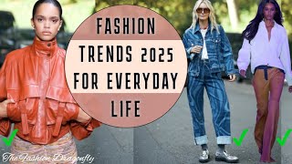 WHAT WILL BE IN FASHION THIS FALL TRENDS 2025 [upl. by Livvy]