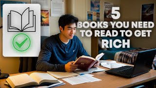 Top 5 BOOKS You need to READ to get RICH 2024  Think Million [upl. by Ainud]