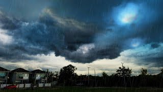 Rain  Deep Thunder Nature Sounds  Relax Study Sleep  White Noise 10 Hours [upl. by Marcella]