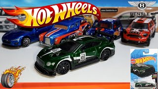 Custom Hot Wheels 2018 Bentley Continental GT3 HW Race Day 710 [upl. by Ednihek]