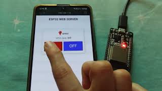 Demo ESP32 Web Server with ESP IDF [upl. by Pickar]