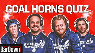 CAN NHLERS PASS THIS NHL GOAL HORNS QUIZ [upl. by Oicnevuj]