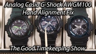 Casio GShock Hand Alignment Fix [upl. by Horatius]