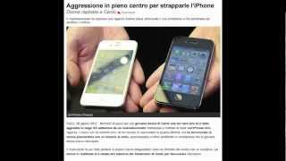 iPHONE RUBATO  COME EVITARE [upl. by Oleic]