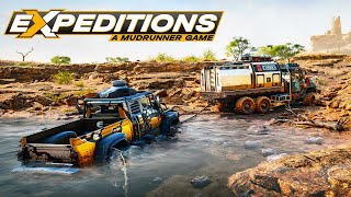 This Game Has Absolutely MIND BLOWING PHYSICS Expeditions A Mudrunner Game [upl. by Shandeigh335]