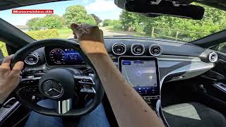 MercedesBenz CLE 300 4MATIC Coupe onboard test POV [upl. by Renate]