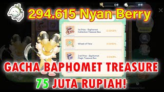 75 JUTA RUPIAH TOP UP DI EDO DAMN BUAT BAPHOMET TREASURE DAPAT APA AJA NIH HUJAN LOBAAAAKK [upl. by Follmer914]