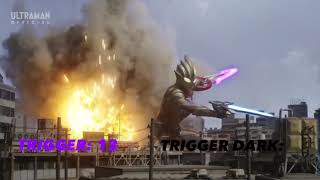 Ultraman Trigger New Generation Tiga 2021 Kill Count [upl. by Nama]