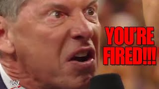 10 Most Shocking Real WWE Firings Ever [upl. by Colman]