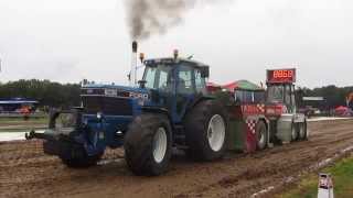 Ford 8730 Trekkertrek Boerdonk 2014 [upl. by Dave]