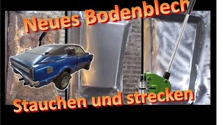 rostiges Bodenblech ersetzen  Taunus 4 [upl. by Anirrehs]