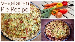 Vegetable Pie vegetarian [upl. by Ennaeirb]