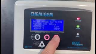 How to set a Chemigem or Gemini chlorinator to run manually for up to 48 hours [upl. by Eanrahs]