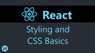 ReactJS Tutorial  20  Styling and CSS Basics [upl. by Pruchno124]