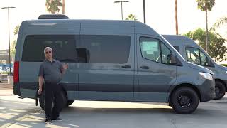 2021 MercedesBenz Sprinter Passenger Van Review  Walkaround [upl. by Ibrik]