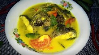 Masak Ikan Nila tanpa Santan  Resep Ikan Nila Masak Kuah Belimbing Wuluh [upl. by Lucais534]