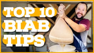 My Top 10 Tips for BREW IN A BAG BIAB [upl. by Giacobo]