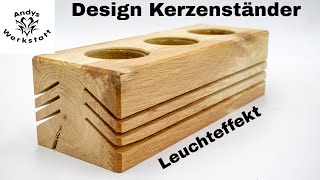 Designer Kerzenständer selber bauen [upl. by Waal]